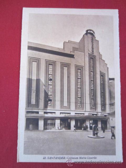 Postales: SANTANDER - COLISEUM MARIA LIZARDA - Foto 1