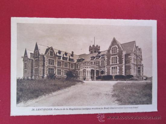 Postales: SANTANDER - PALACIO DE LA MAGDALENA - Foto 1