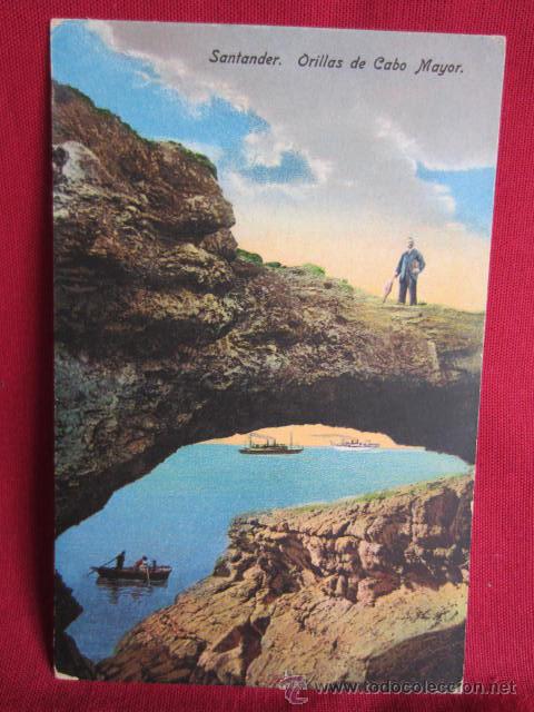 Postales: SANTANDER - ORILLAS DE CABO MAYOR - Foto 1
