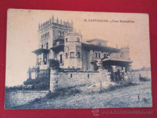 Postales: SANTANDER - CASA MONTA&Ntilde;ESA - Foto 1