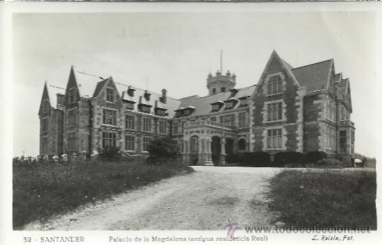 Postales: CANTABRIA SANTANDER PALACIO DE LA MAGDALENA - Foto 1