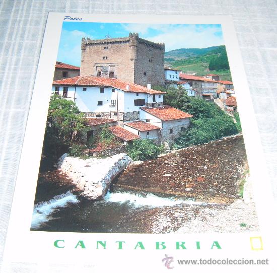 Postales: postal de Potes (Cantabria)  torre del infantado - Foto 1