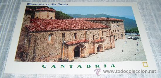 Postkarten: Postal  Santo Toribio (Cantabria) Monasterio Santo Toribio