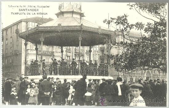 Postales: TARJETA POSTAL DE SANTANDER - TEMPLETE DE LA MUSICA - Foto 1