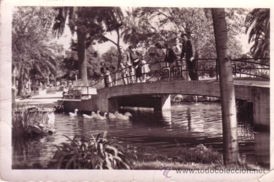 Postales: SANTANDER - ESTANQUE DE LOS JARDINES DE PEREDA - Foto 1