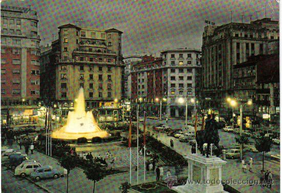 Postales: POSTAL DE SANTANDER , PLAZA DEL GENERAL&Iacute;SIMO - SIN CIRCULAR - Foto 1