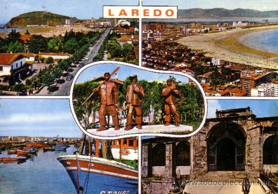 Postales: LAREDO - VISTAS PARCIALES - Foto 1