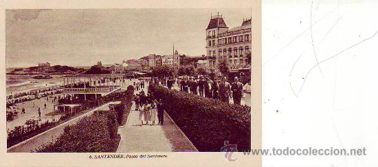 Postales: 6 santander - paseo del sardinero - Foto 1