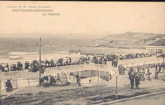 Postales: SANTANDER-SARDINERO- LA TERRAZA - Foto 1