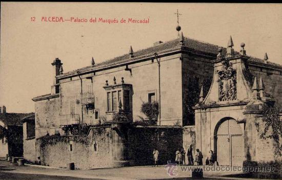 Postales: ALCEDA (CANTABRIA).- PALACIO DEL MARQUES DE MERCADAL - Foto 1