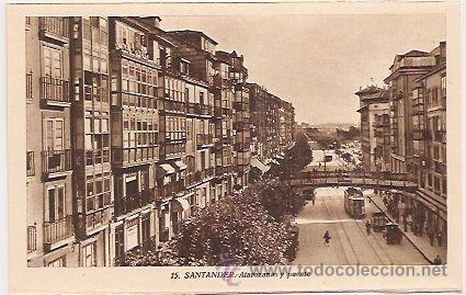 Postales: Santander, postal antigua - Foto 1
