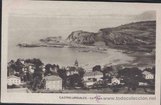 Postales: CASTRO-URDIALES (CANTABRIA).- LA PLAYA - Foto 1