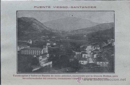 Postales: PUENTE VEISGO(SANTANDER).- - Foto 1