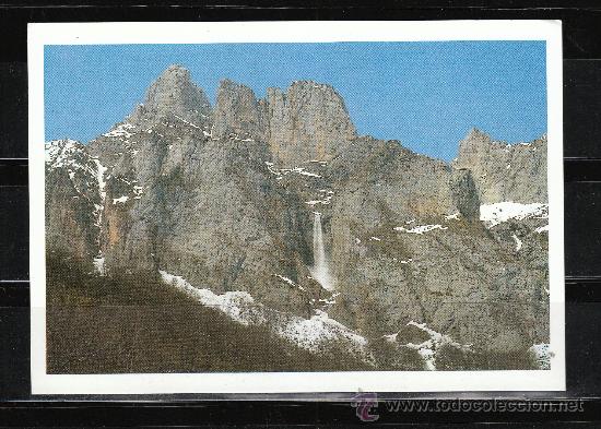 Postales: N. 286 PICOS DE EUROPA. ALUD DE NIEVE EN FUENTE D&Eacute;