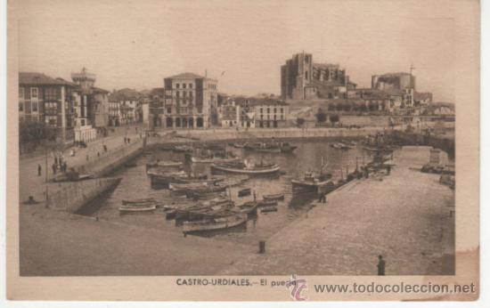 Postales: CASTRO-URDIALES.- El puerto. - Foto 1