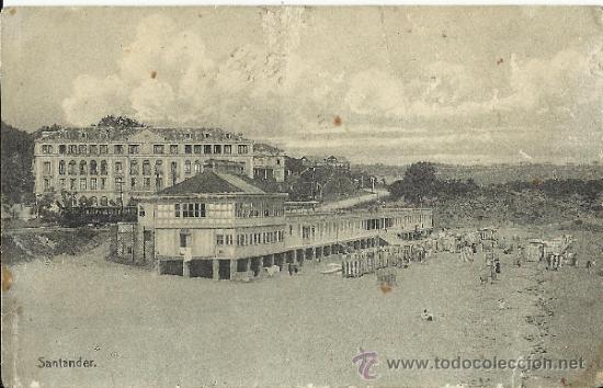 Postales: POSTAL: SANTANDER - BALNEARIO - Foto 1