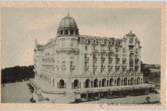 Postales: SANTANDER. Hotel Real. Sin circular - Foto 1