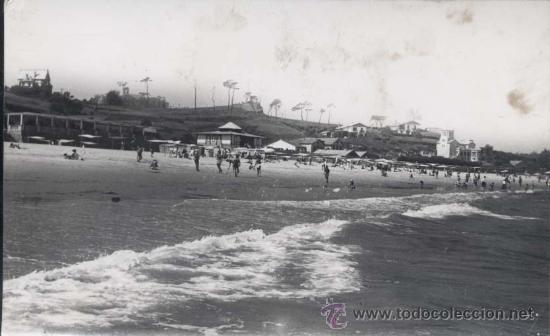 Postales: COMILLAS (CANTABRIA).- VISTA GENERAL DE LA PLAYA - Foto 1
