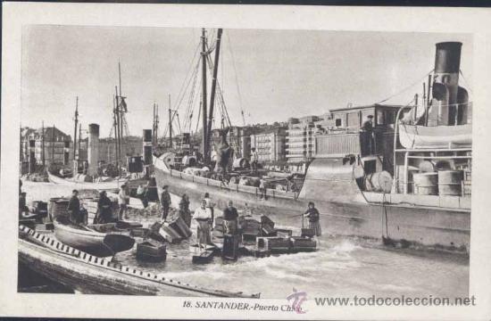 Postales: SANTANDER.- PUERTO CHICO - Foto 1