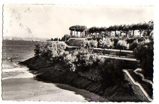 Postales: Santander. Subida a Piqu&iacute;o. Circulada - Foto 1