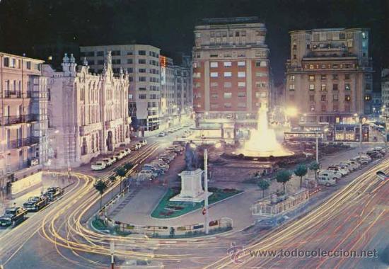 Postales: Postal plaza del generalisimo - Santander - arribas - 2086 - Foto 1