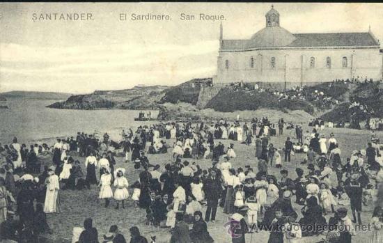 Postales: SANTANDER.- EL SARDINERO-SAN ROQUE - Foto 1