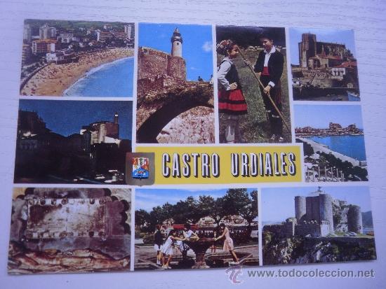 Postales: CASTRO URDIALES - CANTABRIA - DIVERSOS ASPECTOS - Foto 1