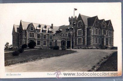 Postales: TARJETA POSTAL SANTANDER, PALACIO DE LA MAGDALENA - Foto 1