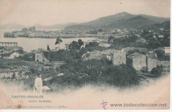 Postales: CASTRO-URDIALES.- VISTA GENERAL - Foto 1