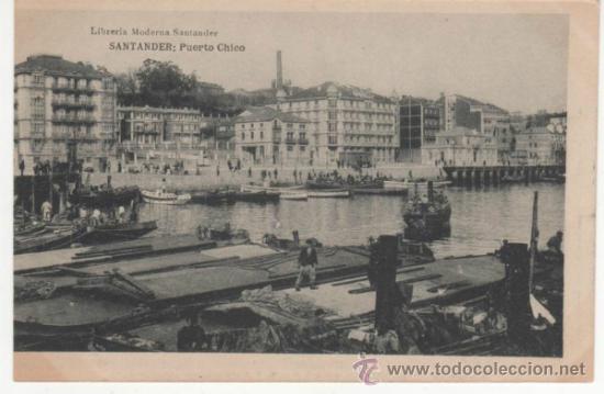 Postales: SANTANDER.- Puerto Chico - Foto 1