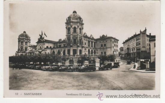 Postales: SANTANDER.- Sardinero El Casino - Foto 1