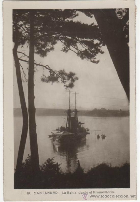 Postales: SANTANDER.- La Bah&iacute;a, desde el Promontorio. - Foto 1