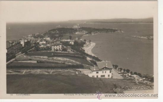 Postales: SANTANDER.- Pen&iacute;nsula de la Magdalena. - Foto 1