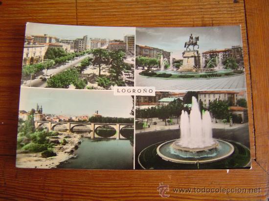 Postales: Postal de Logro&ntilde;o.-Varios - Foto 1