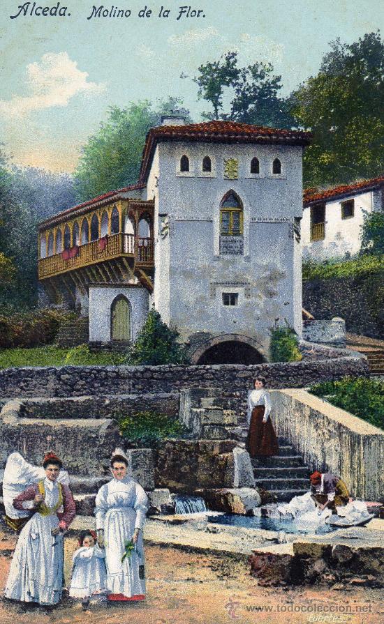 Postales: Alceda. Molino de la Flor - Foto 1