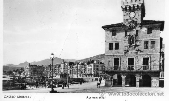 Postales: Castro-Urdiales. Ayuntamiento - Foto 1