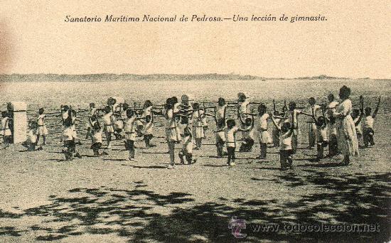 Postales: Pedrosa. Sanatorio Maritimo Nacional - Foto 1