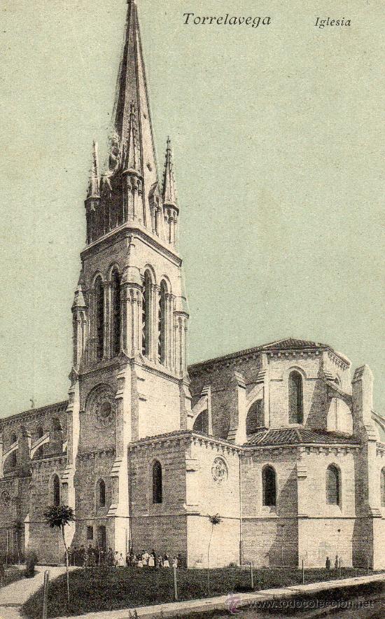 Postales: Torrelavega. Iglesia. Lib. General - Foto 1