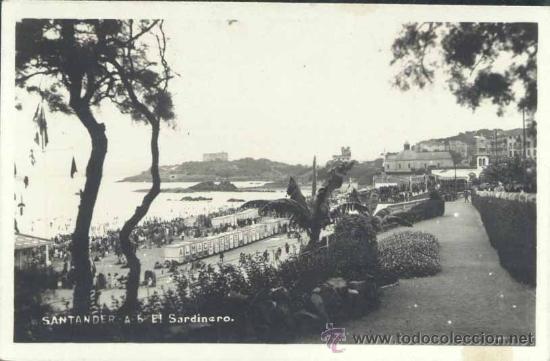 Postales: SANTANDER.- EL SARDINERO. - Foto 1