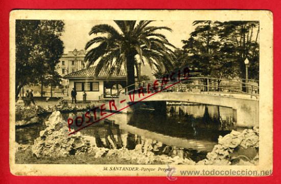 Postales: POSTAL SANTANDER, PARQUE PEREDA,    P74014 - Foto 1