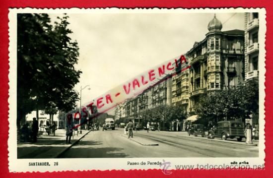 Postales: POSTAL SANTANDER, PASEO DE PEREDA,    P74019 - Foto 1