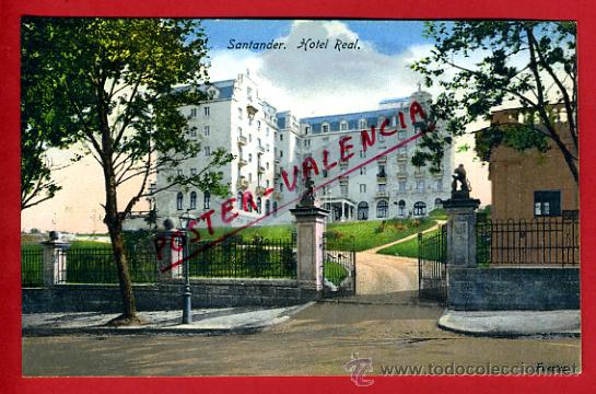 Postales: POSTAL SANTANDER, HOTEL REAL,    P74065 - Foto 1