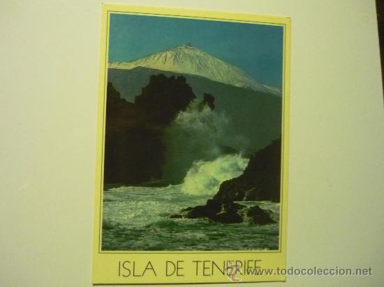 Cartes Postales: postal tenerife -teide nevado y el mar