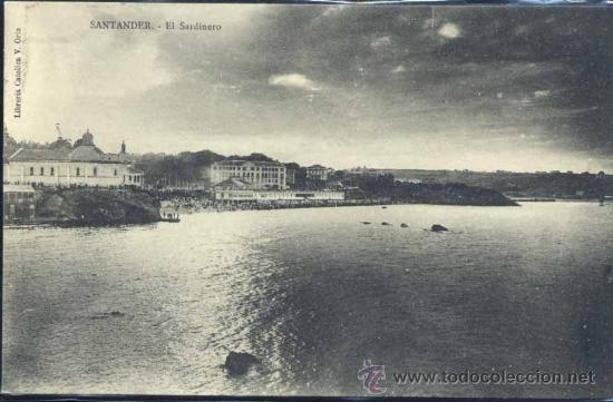 Postales: SANTANDER.- EL SARDINERO. - Foto 1