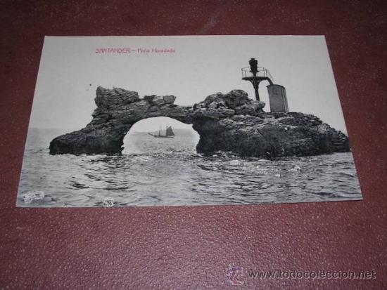 Postales: SANTANDER - PE&Ntilde;A HORADADA - 14X9 CM. - Foto 1