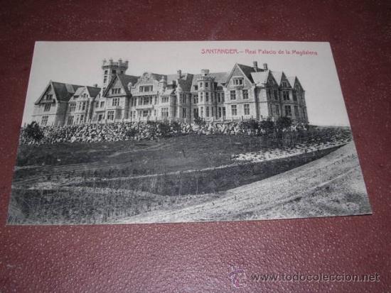 Postales: SANTANDER - REAL PALACIO DE LA MAGDALENA - 14X9 CM. - Foto 1