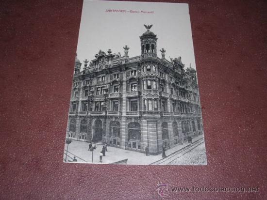 Postales: SANTANDER - BANCO MERCANTIL - 14X9 CM. - Foto 1