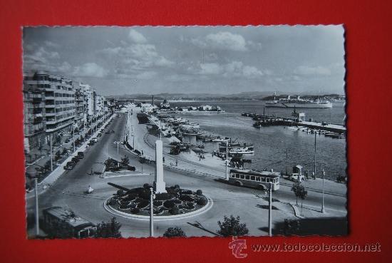 Postales: POSTAL DE SANTANDER: CALLE DE CASTELAR - Foto 1