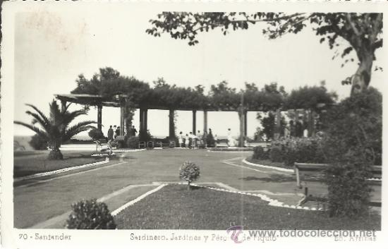 Postales: CANTABRIA SANTANDER SARDINERO ESCRITA - Foto 1