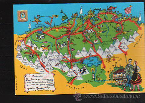 Postales: TARJETA POSTAL DE SANTANDER - N&ordm; 121. DOMINGUEZ - Foto 1
